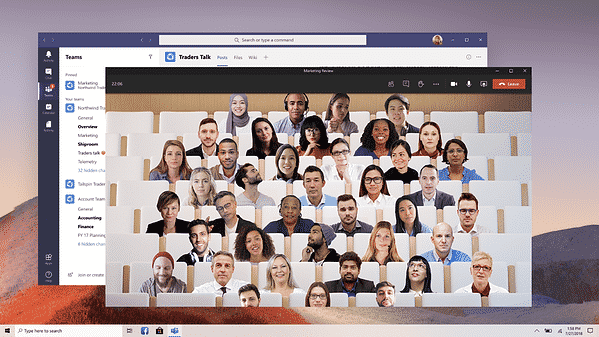 I-Experts - blog - Microsoft Teams nieuwe functies - together mode